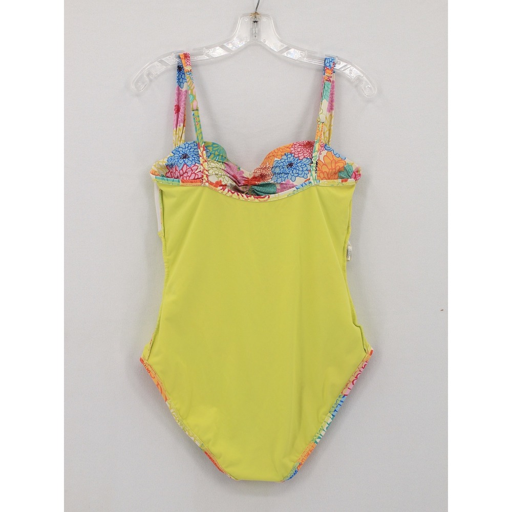 Bleu Rod Beattie One Piece Swimsuit size 14 Underwire Ruched - Picture 7 of 12
